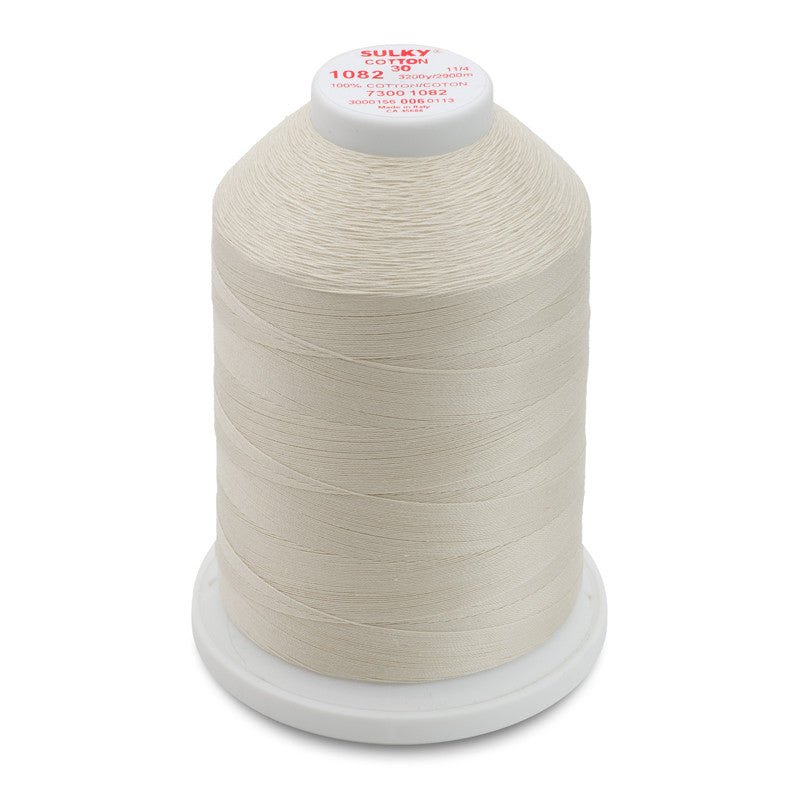 Sulky 30 Wt. Cotton Thread  Ecru