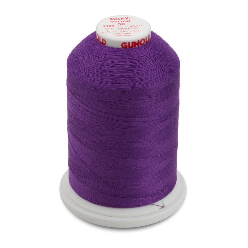 Sulky 30 Wt. Cotton Thread  Purple