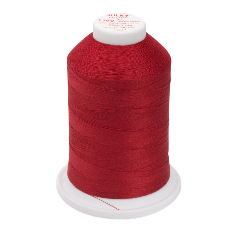 Sulky 30 Wt. Cotton Thread  Bayberry Red