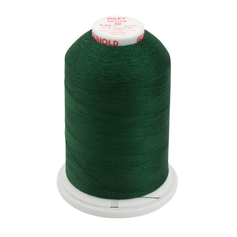 Sulky 30 Wt. Cotton Thread  Dk. Pine Green