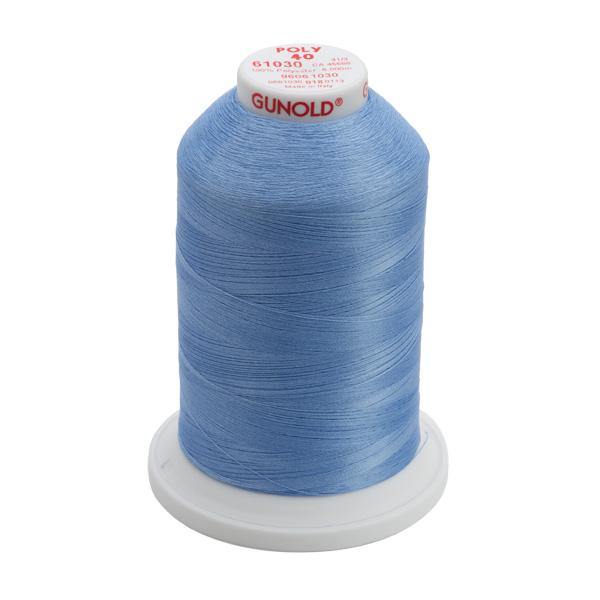 61030- Periwinkle- 40 WT. GUNOLD POLY MINI-KING CONES 5,500 YD. CONES - Oh My Crafty Supplies Inc.