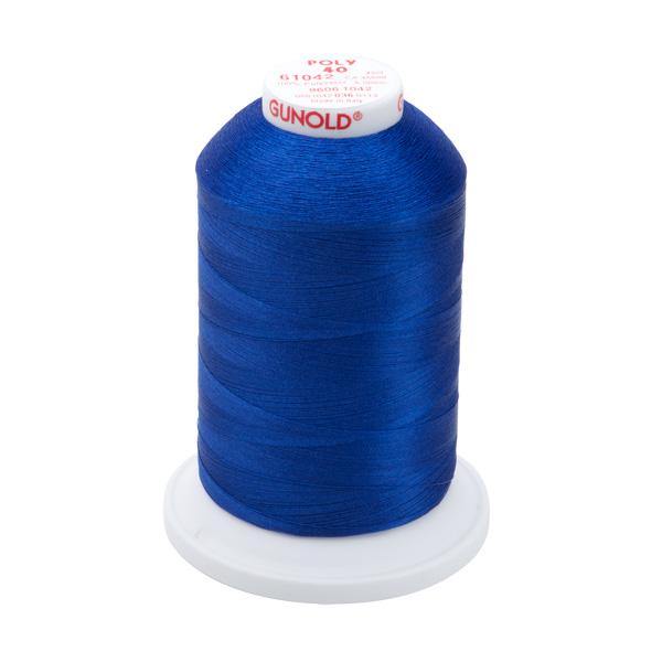 61042 - Deep Royal Polyester Embroidery Thread - 40 WT. 5,500 yd. Cones - Oh My Crafty Supplies Inc.