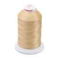 61055 - Tawny Tan Polyester Embroidery Thread - 40 WT. 5,500 yd. Cones - Oh My Crafty Supplies Inc.