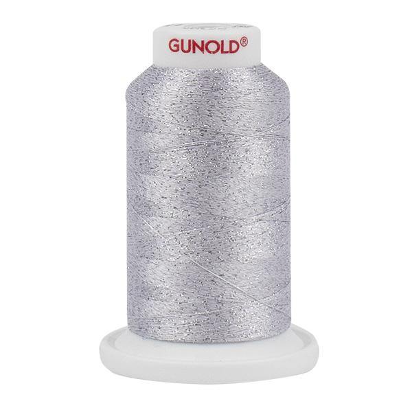 50518 - Soft White with Silver Sparkle 30 Wt Gunold Poly Star - Oh My Crafty Supplies Inc.