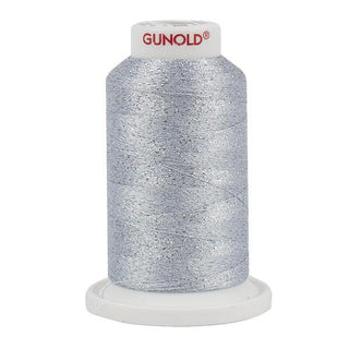 50519 - Light Sky Blue with Silver Sparkle 30 Wt Gunold Poly Star - Oh My Crafty Supplies Inc.