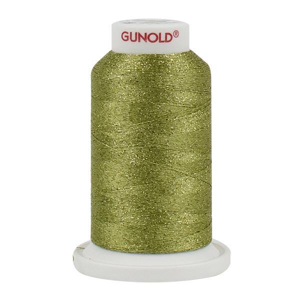 50577 - Light Olive with Tone On Tone Sparkle 30 Wt Gunold Poly Star - Oh My Crafty Supplies Inc.