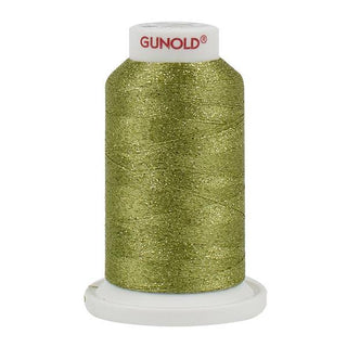 50577 - Light Olive with Tone On Tone Sparkle 30 Wt Gunold Poly Star - Oh My Crafty Supplies Inc.