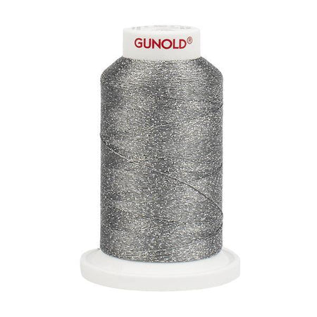 50626 - Light Cool Gray with Tone On Tone Sparkle 30 Wt Gunold Poly Star - Oh My Crafty Supplies Inc.
