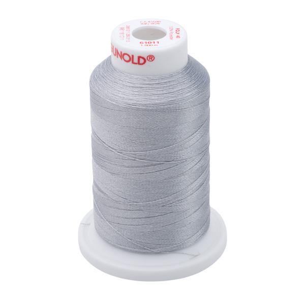 61011 - Steel Gray Polyester Embroidery Thread - 40 WT. 1,100 yd. Cones - Oh My Crafty Supplies Inc.
