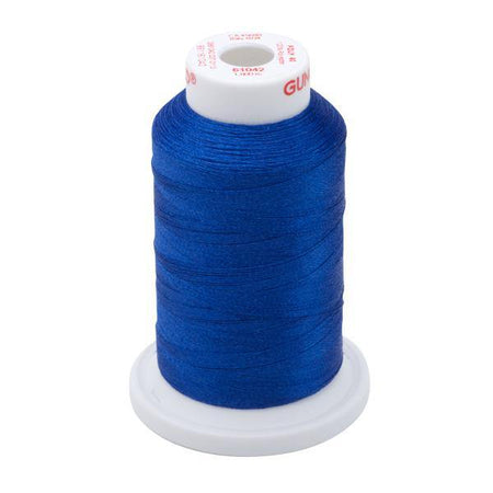 61042 - Deep Royal Polyester Embroidery Thread - 40 WT. 1,100 yd. Cones - Oh My Crafty Supplies Inc.