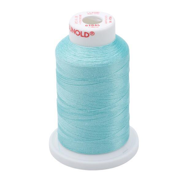 61045 - Light Teal Polyester Embroidery Thread - 40 WT. 1,100 yd. Cones - Oh My Crafty Supplies Inc.