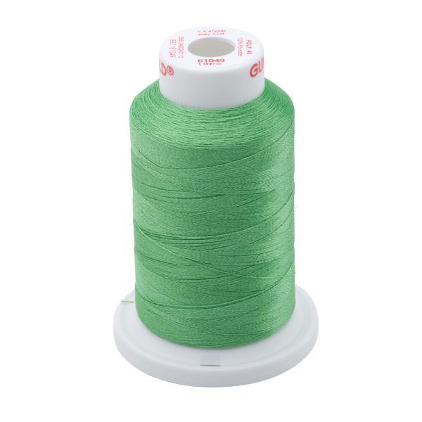 61049 - Grass Green Polyester Embroidery Thread - 40 WT. 1,100 yd. Cones - Oh My Crafty Supplies Inc.