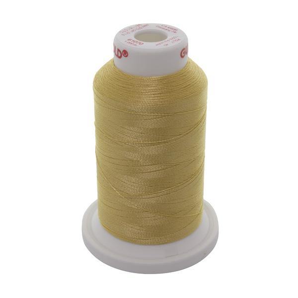 61070 - Gold Polyester Embroidery Thread - 40 WT. 1,100 yd. Cones - Oh My Crafty Supplies Inc.