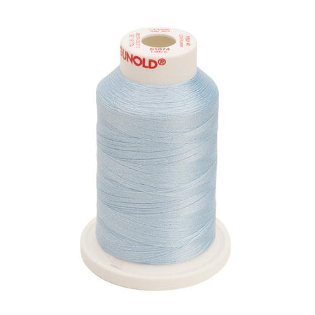 61074 - Pale Powder Blue Polyester Embroidery Thread - 40 WT. 1,100 yd. Cones - Oh My Crafty Supplies Inc.