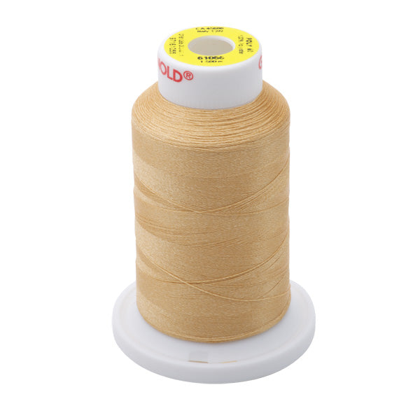 61055 - Tawny Tan Polyester Embroidery Thread - 60 WT. 1,650 YD. Cones - Oh My Crafty Supplies Inc.