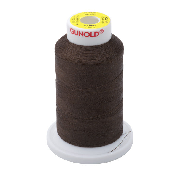 61059 - Dark Tawny Brown Polyester Embroidery Thread - 60 WT. 1,650 YD. Cones - Oh My Crafty Supplies Inc.