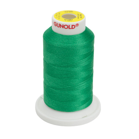 61101 - True Green Polyester Embroidery Thread - 60 WT. 1,650 YD. Cones - Oh My Crafty Supplies Inc.