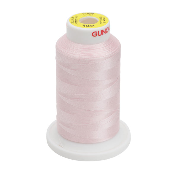 61120 - Pale Pink Polyester Embroidery Thread - 60 WT. 1,650 YD. Cones - Oh My Crafty Supplies Inc.