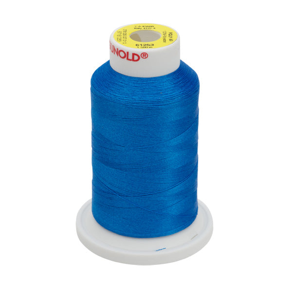 61253 - Dark Sapphire Polyester Embroidery Thread - 60 WT. 1,650 YD. Cones - Oh My Crafty Supplies Inc.