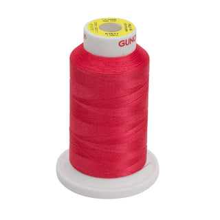 61511 - Deep Rose Polyester Embroidery Thread - 60 WT. 1,650 YD. Cones - Oh My Crafty Supplies Inc.