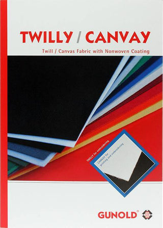 Twilly™ (Tackle-Twill) & Canvay™ Color Card - Oh My Crafty Supplies Inc.