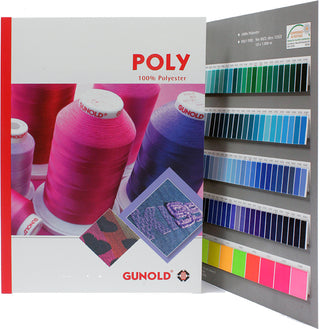 Poly (Polyester) Color Card