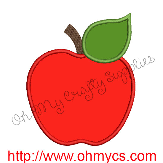 Apple Applique Design