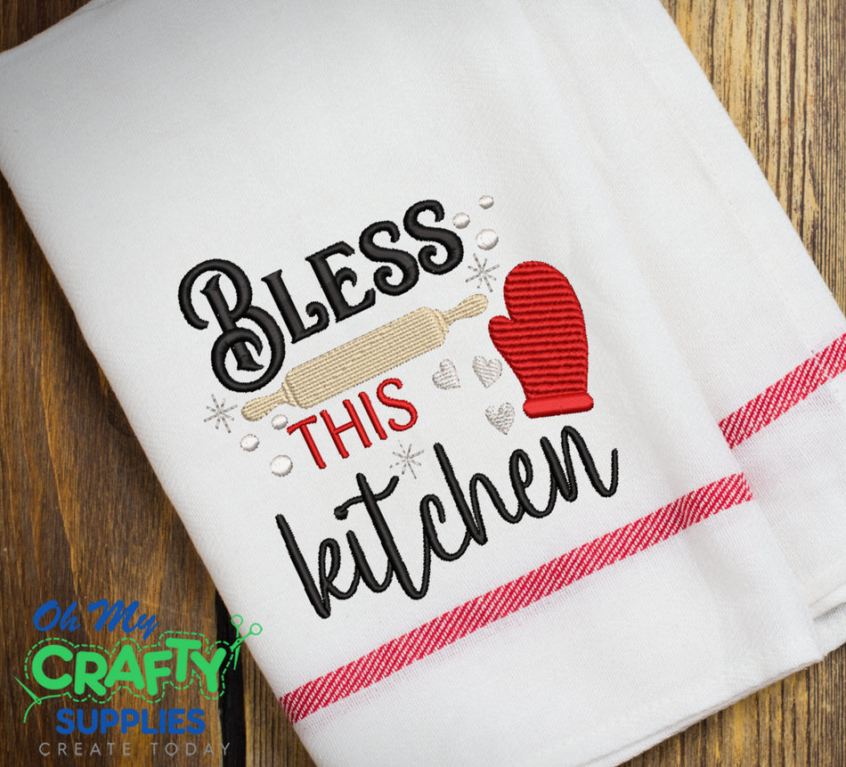 Bless this Kitchen 2021 Embroidery Design