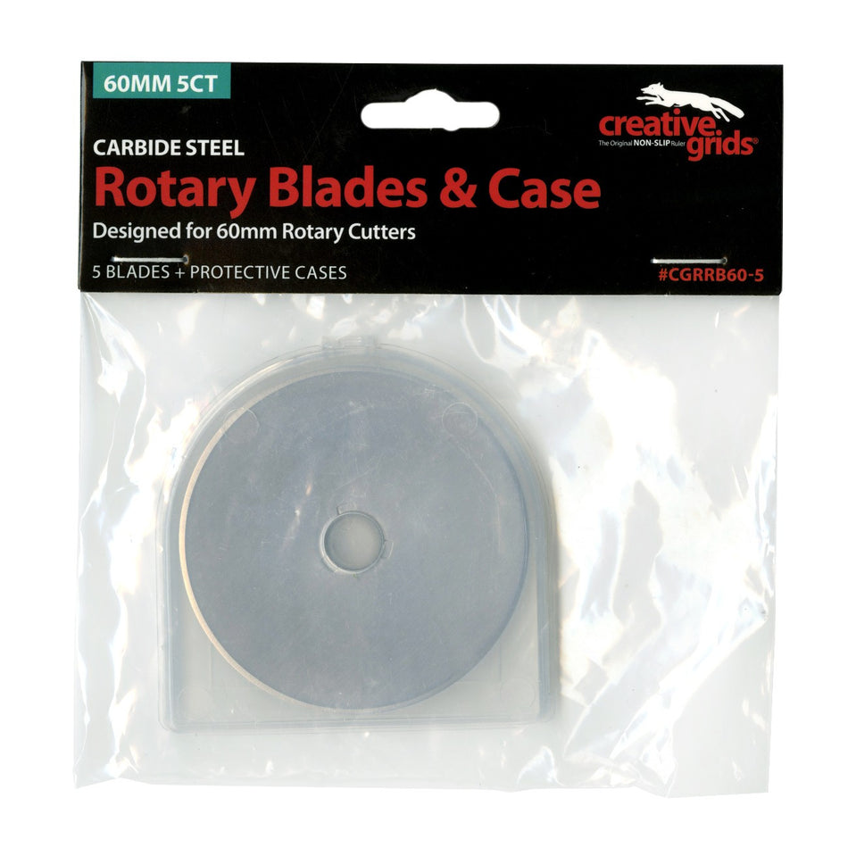 Creative Grids 60mm Replacement Rotary Blade 5pk