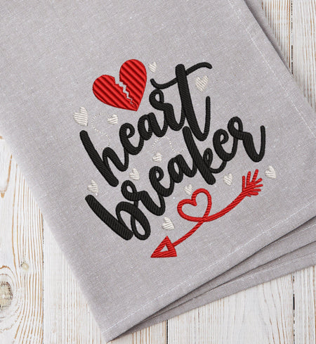 Heart Breaker 2021 Embroidery Design - Oh My Crafty Supplies Inc.