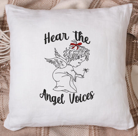 Hear the Angel Voices 2020 Embroidery Design - Oh My Crafty Supplies Inc.