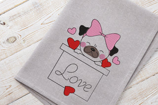 Love Puppy 2021 Embroidery Design - Oh My Crafty Supplies Inc.