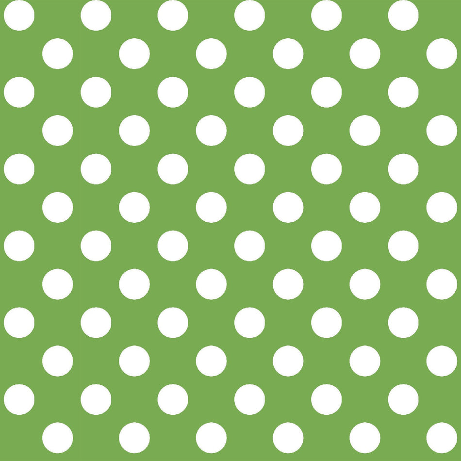 Kimberbell Basics Dots (Green) 1/2 yard