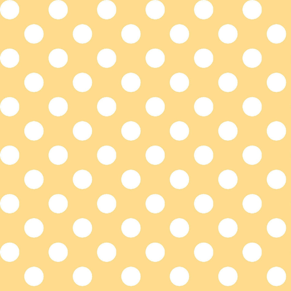 Kimberbell Basics Dots (Yellow) 1/2 yard