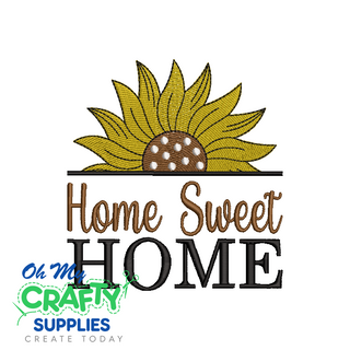 Home Sweet Sunflower 41 Embroidery Design