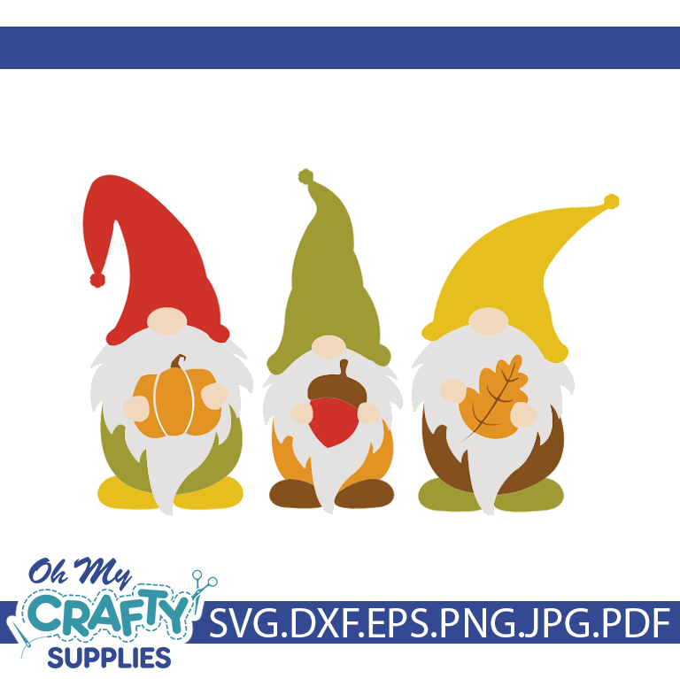 Autumn Gnomes 91021 SVG