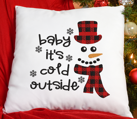 Baby It's Cold Snowman 2020 - Oh My Crafty Supplies Inc.