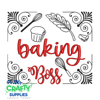 Baking Boss 2021 Embroidery Design