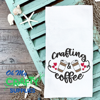 Crafting and Coffee 2021 Embroidery Design - Oh My Crafty Supplies Inc.