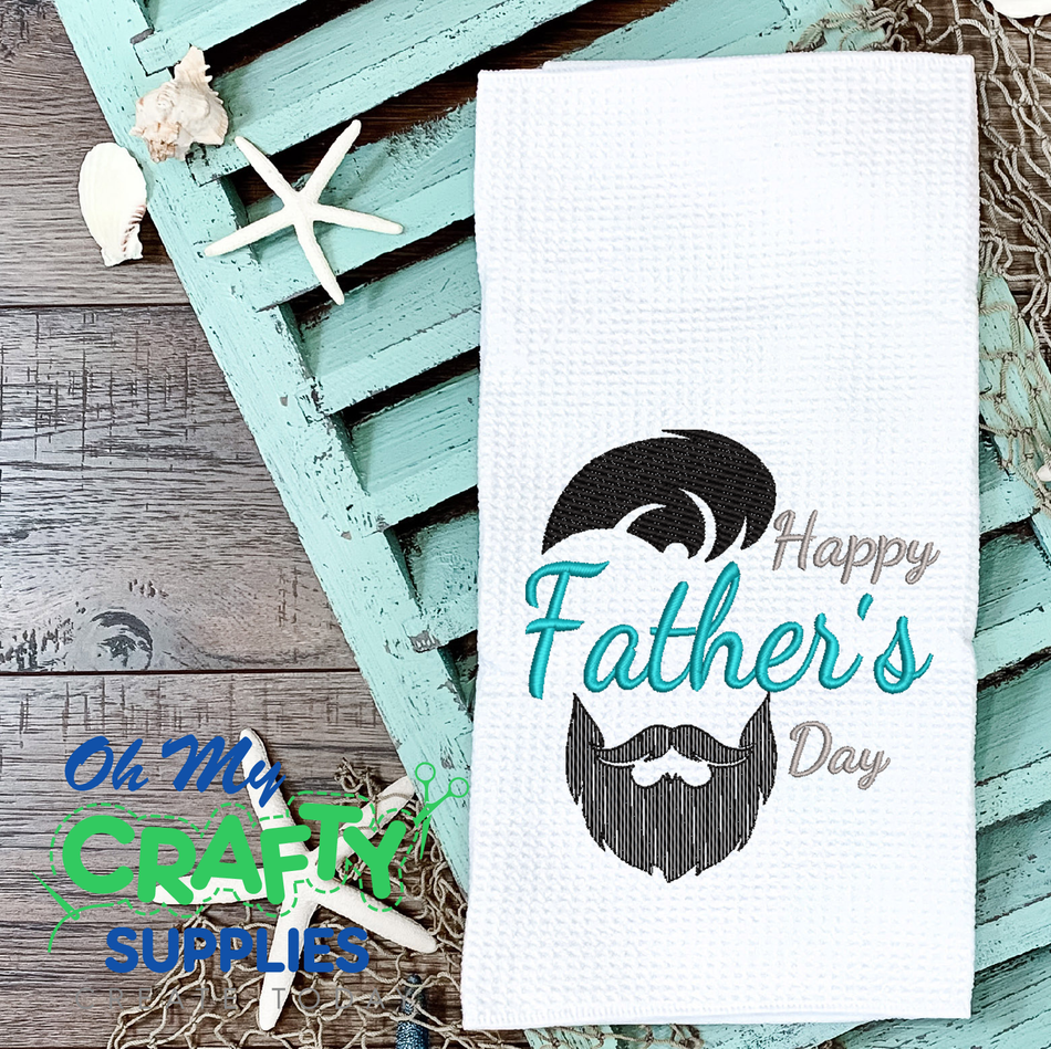 Happy Father's Day 2021 Embroidery Design