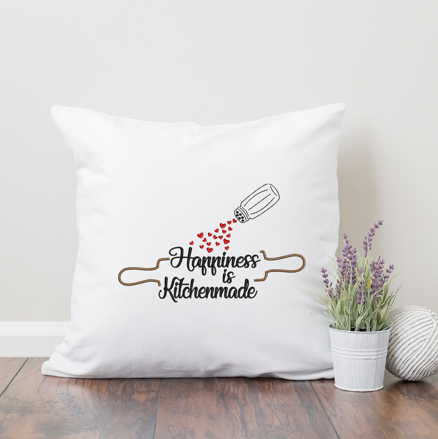 Happiness is Kitchenmade 2020 Embroidery Design - Oh My Crafty Supplies Inc.