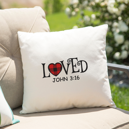 Loved John 3:16 2020 Embroidery Design - Oh My Crafty Supplies Inc.