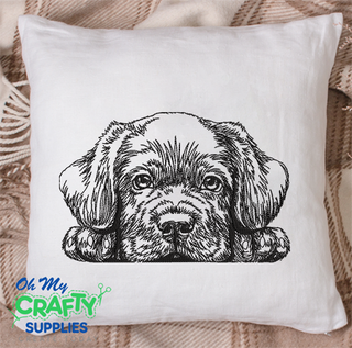 Puppy Sketch 2021 Embroidery Design
