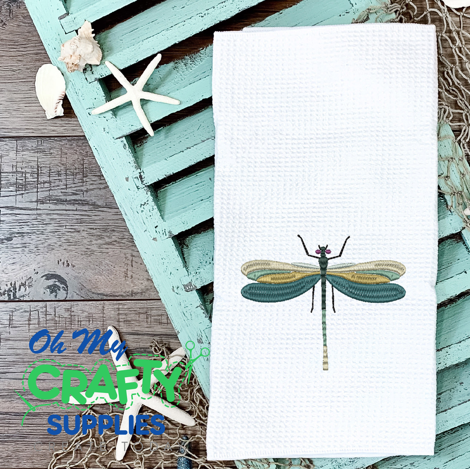 Satin Dragonfly 2021 Embroidery Design