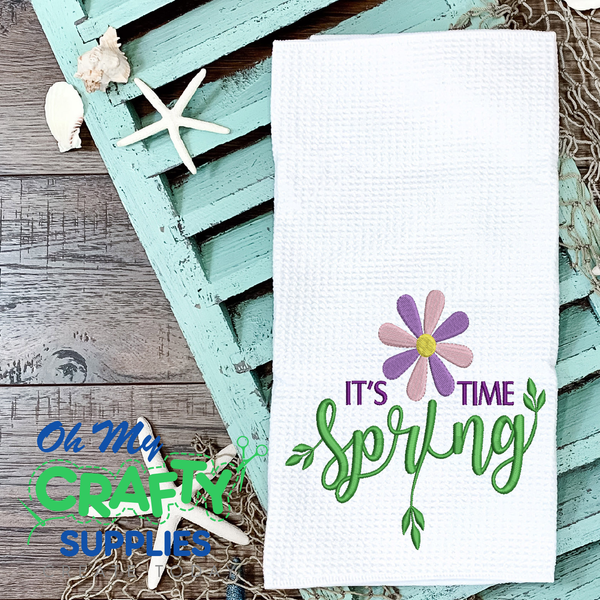 It's Spring Time 2021 Embroidery Design