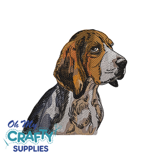 Beagle Dog 51222 Embroidery Design