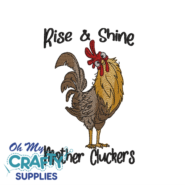 Mother Cluckers 42922 Embroidery Design