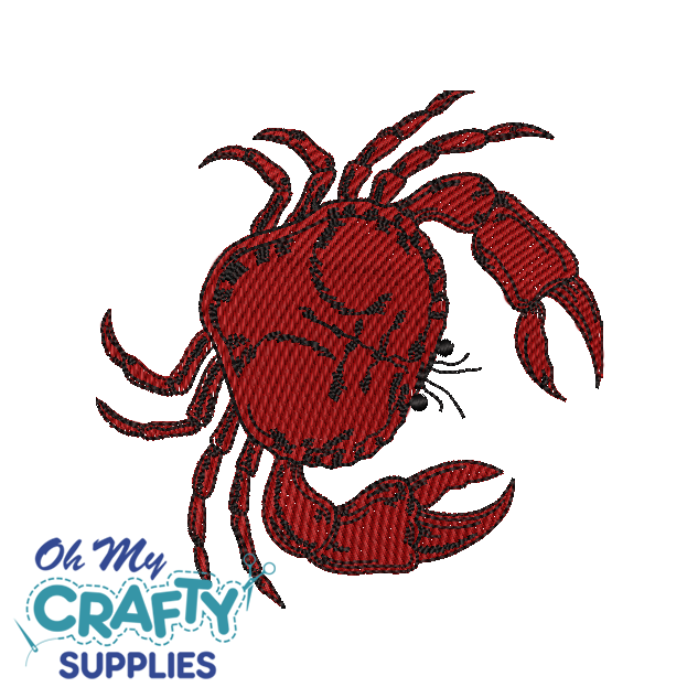 Sketch Crab 4422 Embroidery Design