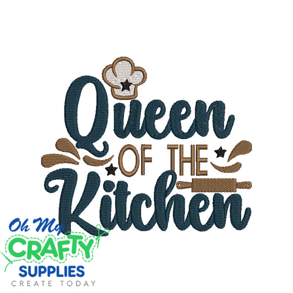 Queen of the Kitchen 2021 Embroidery Design