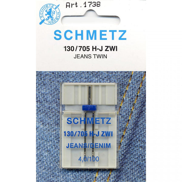 Schmetz Needle Denim Dbl 4.0/100